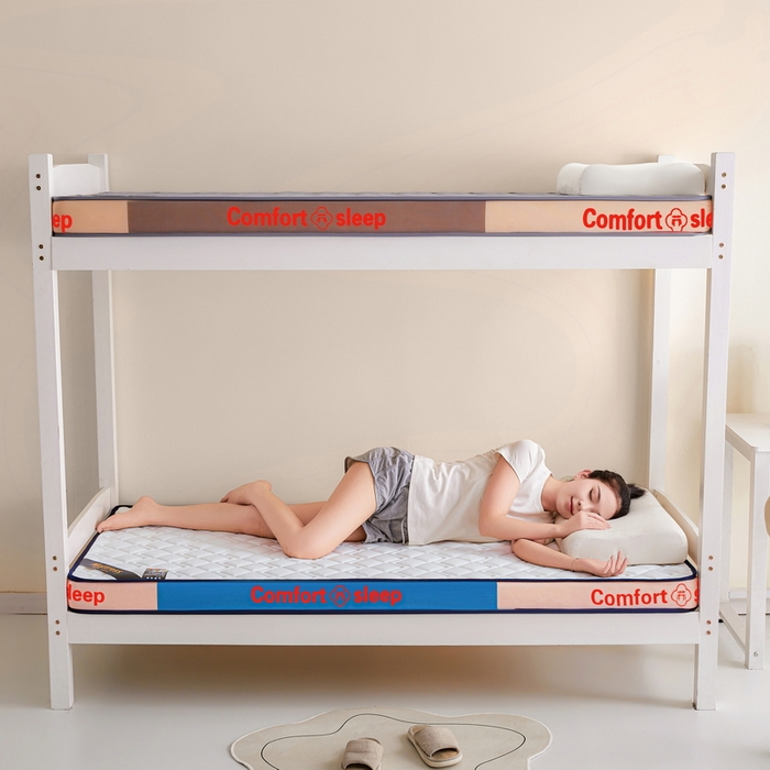 91家纺网 家纺一手货源 找家纺 （总）张先生床垫 2025新款A类牛奶丝乳胶记忆棉学生床垫-场景二（拼多多禁止上架）