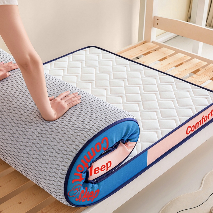 91家纺网 家纺一手货源 找家纺 （总）张先生床垫 2025新款A类牛奶丝乳胶记忆棉学生床垫-场景二（拼多多禁止上架）