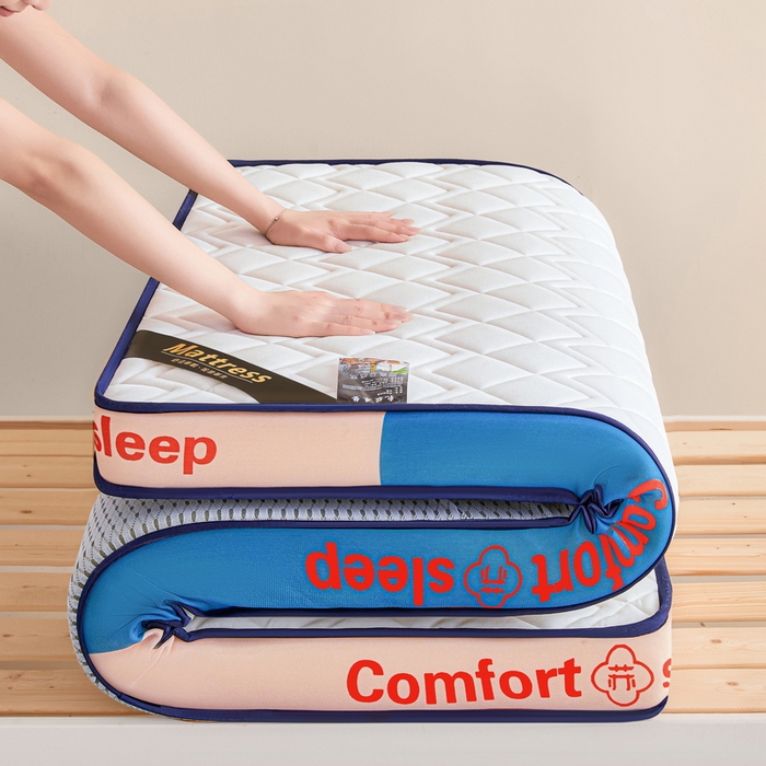 91家纺网 家纺一手货源 找家纺 （总）张先生床垫 2025新款A类牛奶丝乳胶记忆棉学生床垫-场景二（拼多多禁止上架）