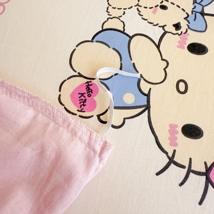 91家纺网 家纺一手货源 找家纺 沐辰 2025新款全棉纯棉三丽鸥学生季系列单床笠单品床笠单件床笠 超甜凯蒂猫