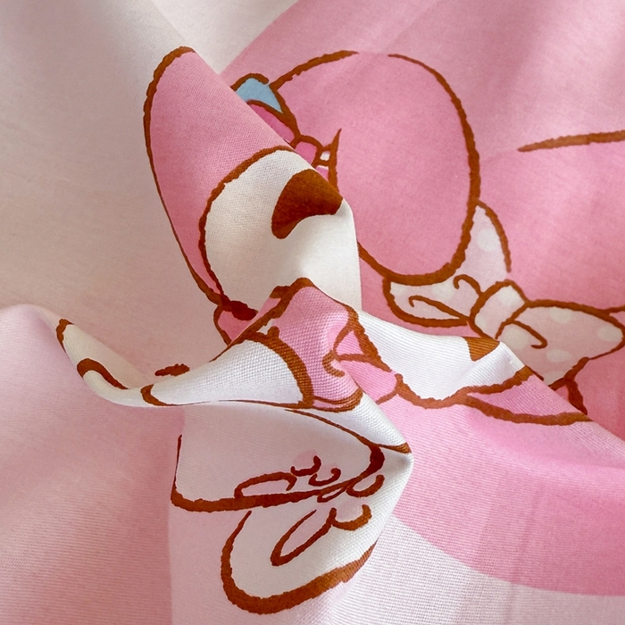 91家纺网 家纺一手货源 找家纺 沐辰 2025新款全棉纯棉三丽鸥学生季系列单床笠单品床笠单件床笠 点点美乐蒂