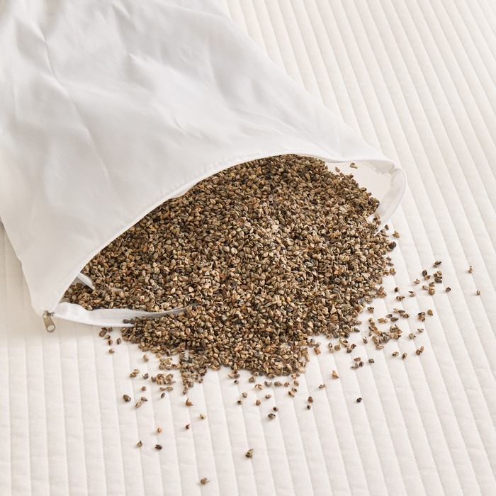 91家纺网 家纺一手货源 找家纺 佳合枕芯 2025新款纯棉小清新兔耳朵荞麦枕头枕芯 腊肠狗-粉 30*48cm一只