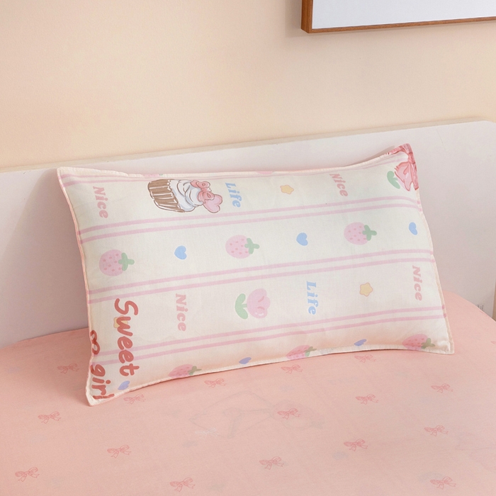 91家纺网 家纺一手货源 找家纺 吉咪兔家纺 2025新款全棉纯棉幼儿园三件套儿童被褥六件套宝宝午睡入园婴儿床床上用品 邻家女孩