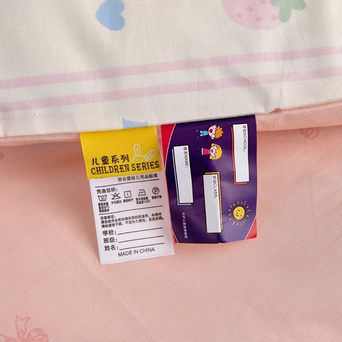 91家纺网 家纺一手货源 找家纺 吉咪兔家纺 2025新款全棉纯棉幼儿园三件套儿童被褥六件套宝宝午睡入园婴儿床床上用品 邻家女孩