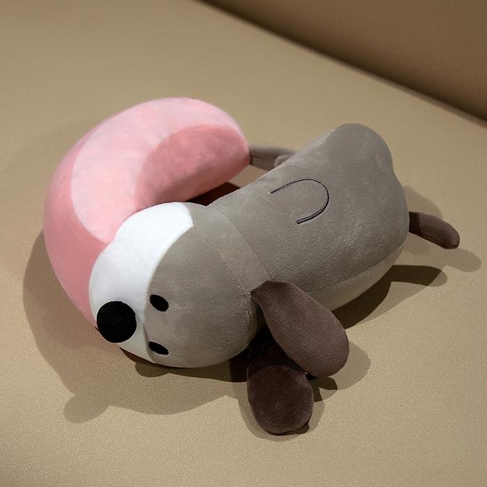 91家纺网 家纺一手货源 找家纺 （总）仟亿莱2025新款长舌狗系列趣味U枕