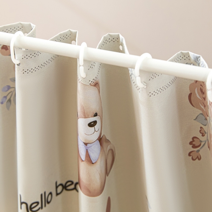 91家纺网 家纺一手货源 找家纺 （总）世婕 2025新款防蚊帐纱植绒遮光帘二合一双层学生蚊帐系列-提花款