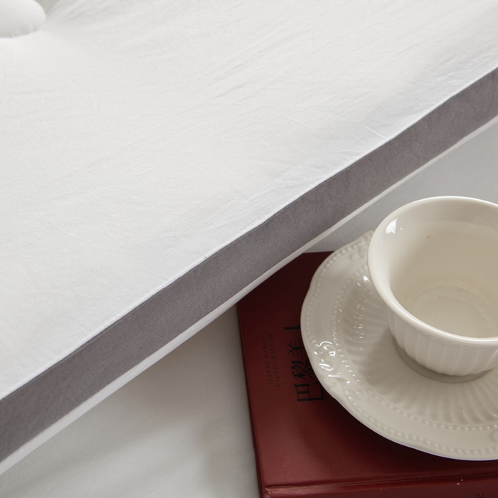 91家纺网 家纺一手货源 找家纺 森林人 2025新款A类水洗棉立体纤维被夏被春秋被冬被被子被芯 立体-本白