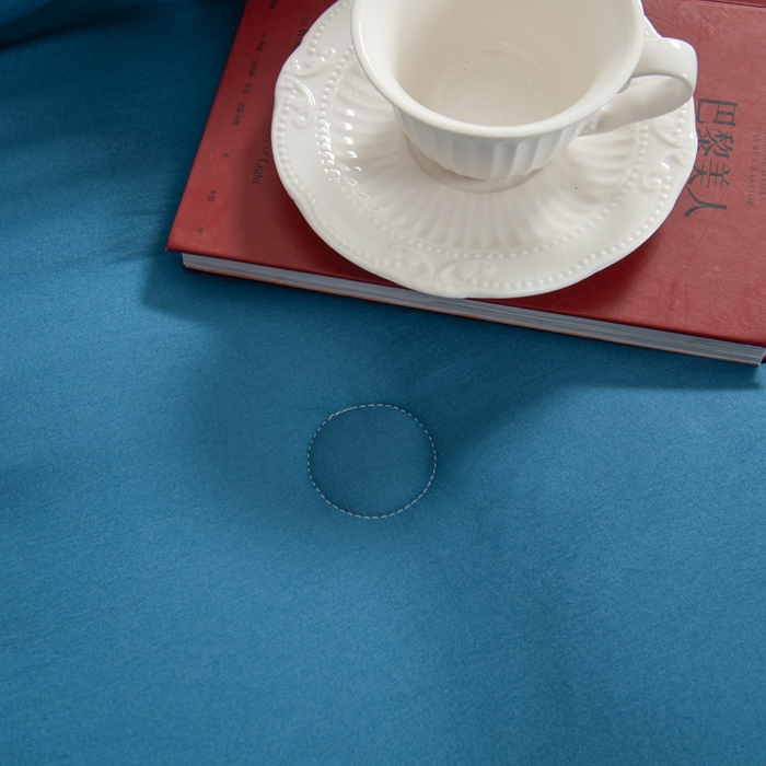 91家纺网 家纺一手货源 找家纺 森林人 2025新款A类水洗棉立体纤维被夏被春秋被冬被被子被芯 立体-宾利蓝