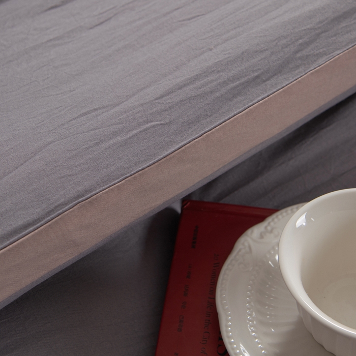 91家纺网 家纺一手货源 找家纺 森林人 2025新款A类水洗棉立体纤维被夏被春秋被冬被被子被芯 立体-深灰