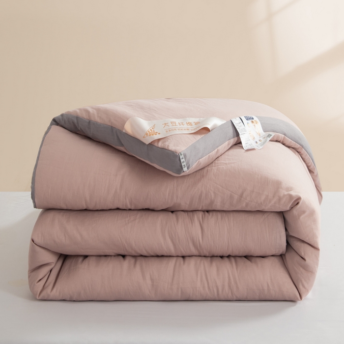 91家纺网 家纺一手货源 找家纺 （总）森林人 2025新款A类水洗棉立体大豆纤维被夏被春秋被冬被被子被芯