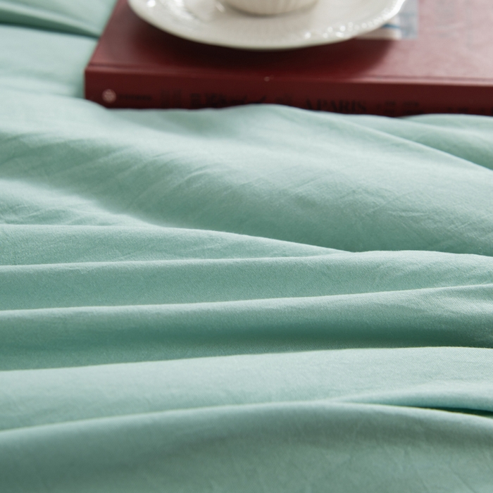 91家纺网 家纺一手货源 找家纺 森林人 2025新款A类水洗棉立体大豆纤维被夏被春秋被冬被被子被芯 立体-薄荷绿