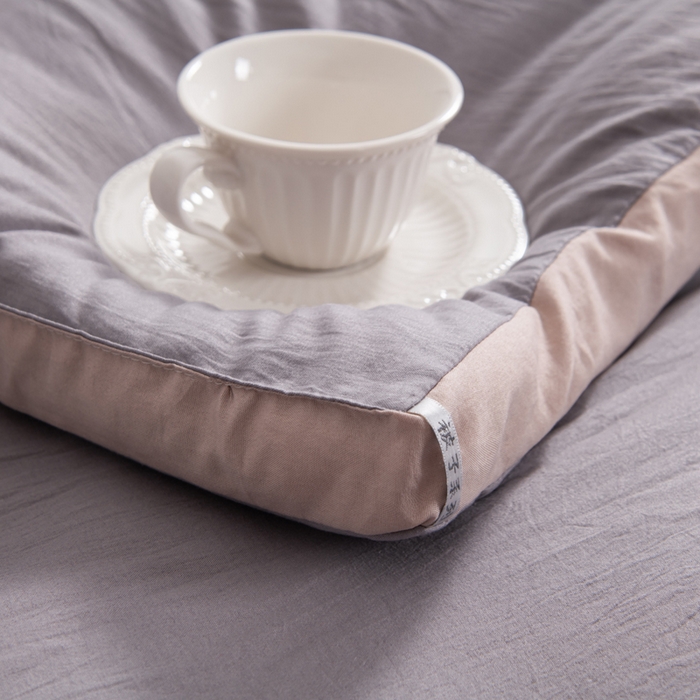 91家纺网 家纺一手货源 找家纺 森林人 2025新款A类水洗棉立体大豆纤维被夏被春秋被冬被被子被芯 立体-绅士灰