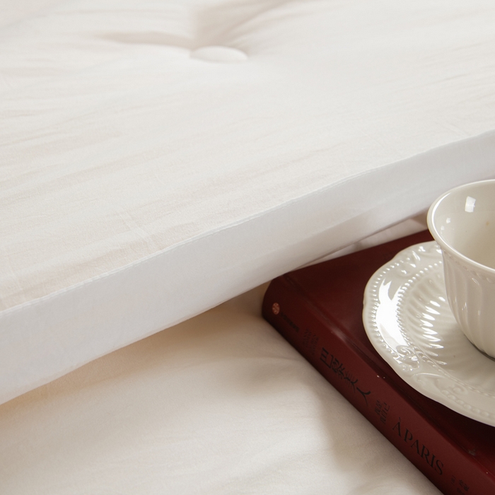 91家纺网 家纺一手货源 找家纺 森林人 2025新款A类水洗棉立体大豆纤维被夏被春秋被冬被被子被芯 立体-珍珠白