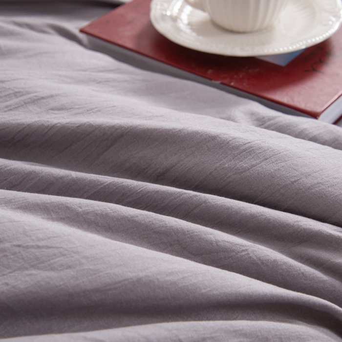 91家纺网 家纺一手货源 找家纺 森林人 2025新款A类水洗棉立体大豆纤维被夏被春秋被冬被被子被芯 立体-绅士灰