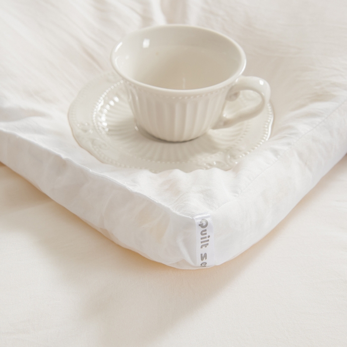 91家纺网 家纺一手货源 找家纺 森林人 2025新款A类水洗棉立体大豆纤维被夏被春秋被冬被被子被芯 立体-珍珠白