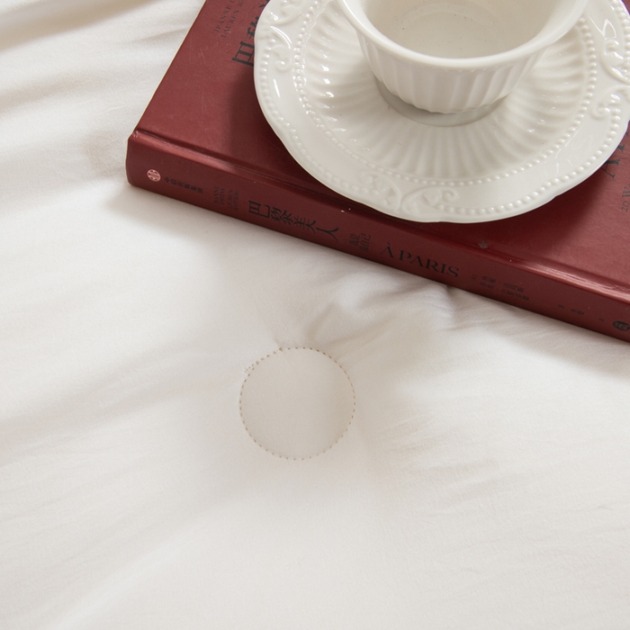 91家纺网 家纺一手货源 找家纺 森林人 2025新款A类水洗棉立体大豆纤维被夏被春秋被冬被被子被芯 立体-珍珠白