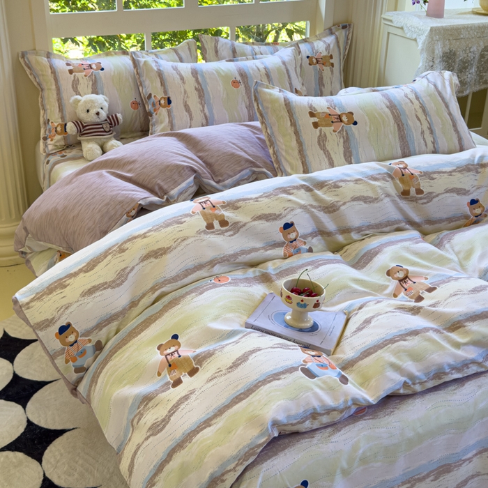 91家纺网 家纺一手货源 找家纺 （总）佑佳家纺 2025新款铂金棉芦荟棉被套「支持定做各种尺寸」