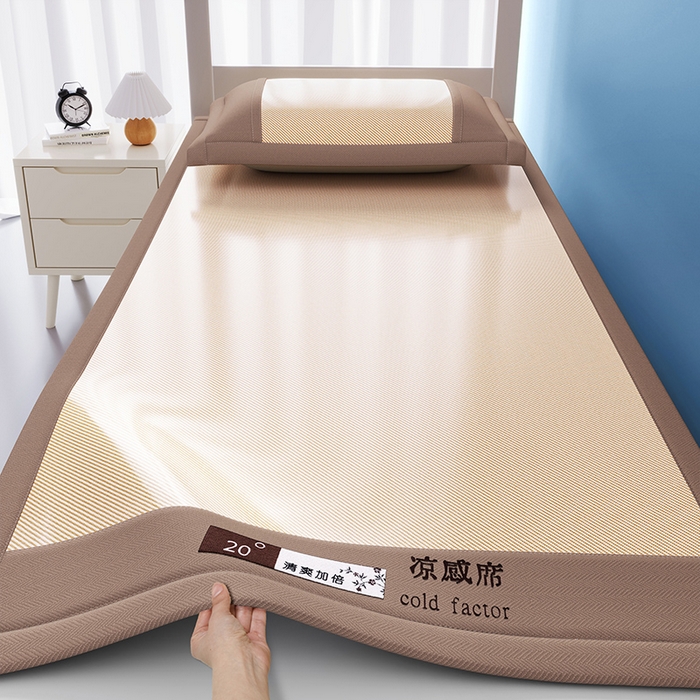 91家纺网 家纺一手货源 找家纺 （总）眠多宝 2025新款凉感冰丝软凉席-凉感席