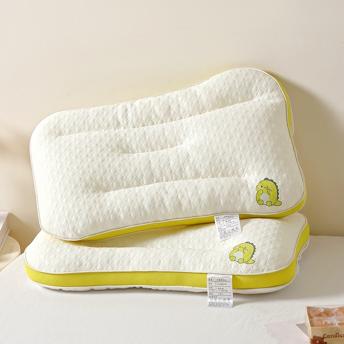 91家纺网 家纺一手货源 找家纺 糖果枕芯2025新款儿童学生枕芯舒适护颈防驼背枕头 儿童枕30*50cm 