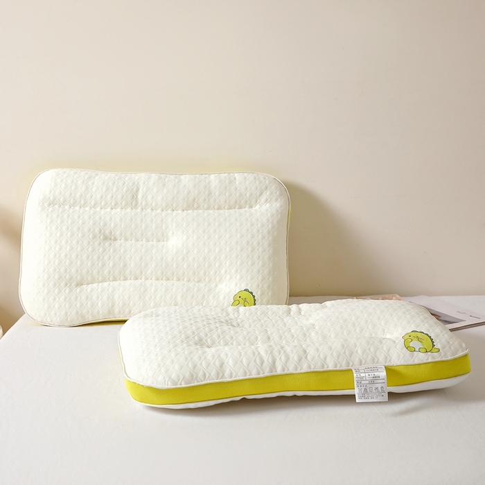 91家纺网 家纺一手货源 找家纺 糖果枕芯2025新款儿童学生枕芯舒适护颈防驼背枕头 学生枕40*60cm