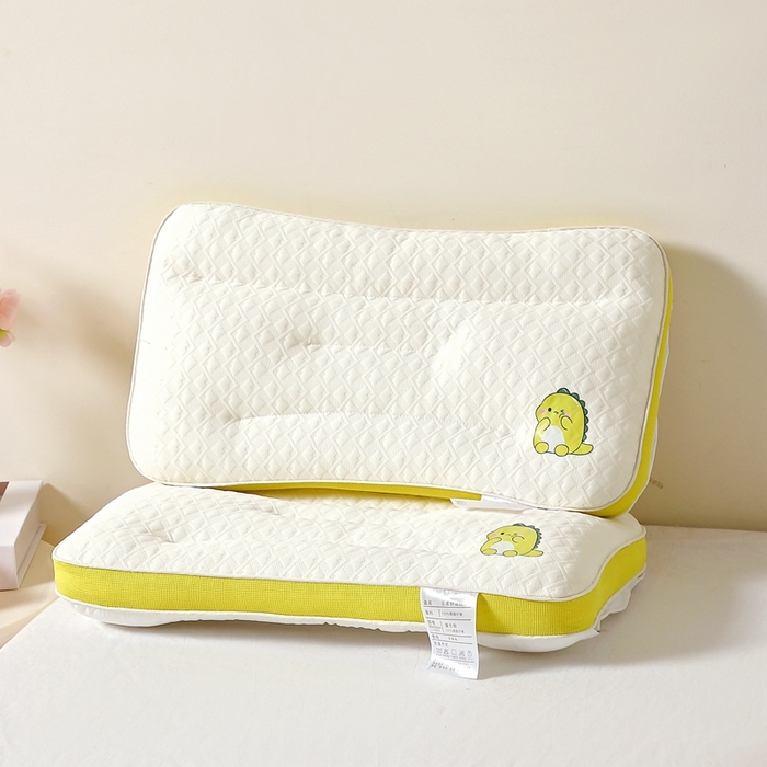 91家纺网 家纺一手货源 找家纺 糖果枕芯2025新款儿童学生枕芯舒适护颈防驼背枕头 学生枕40*60cm