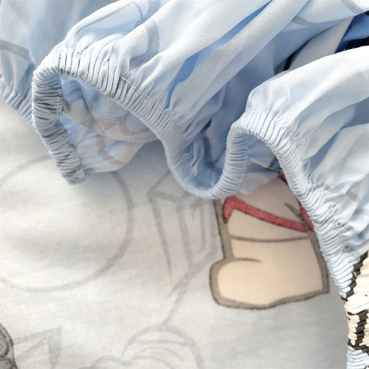 91家纺网 家纺一手货源 找家纺 名兮家居 2025新款全棉纯棉13372经典奥特曼-三丽鸥成人床床笠单件单床笠【含防伪标】 奥特勇士