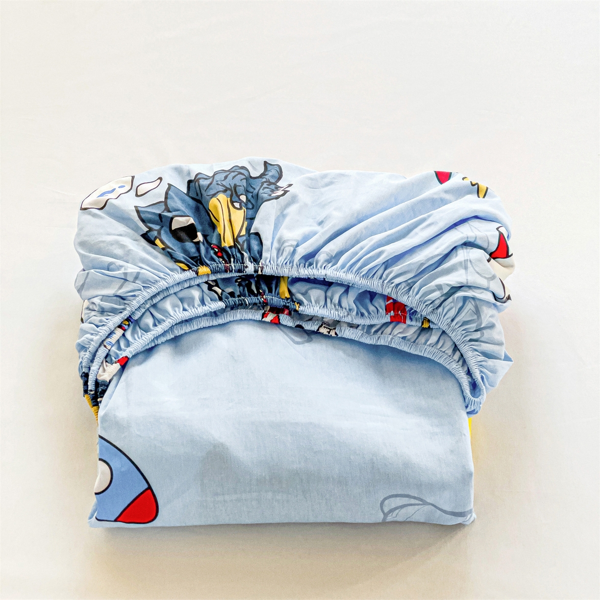 91家纺网 家纺一手货源 找家纺 名兮家居 2025新款全棉纯棉13372经典奥特曼-三丽鸥成人床床笠单件单床笠【含防伪标】 奥特勇士