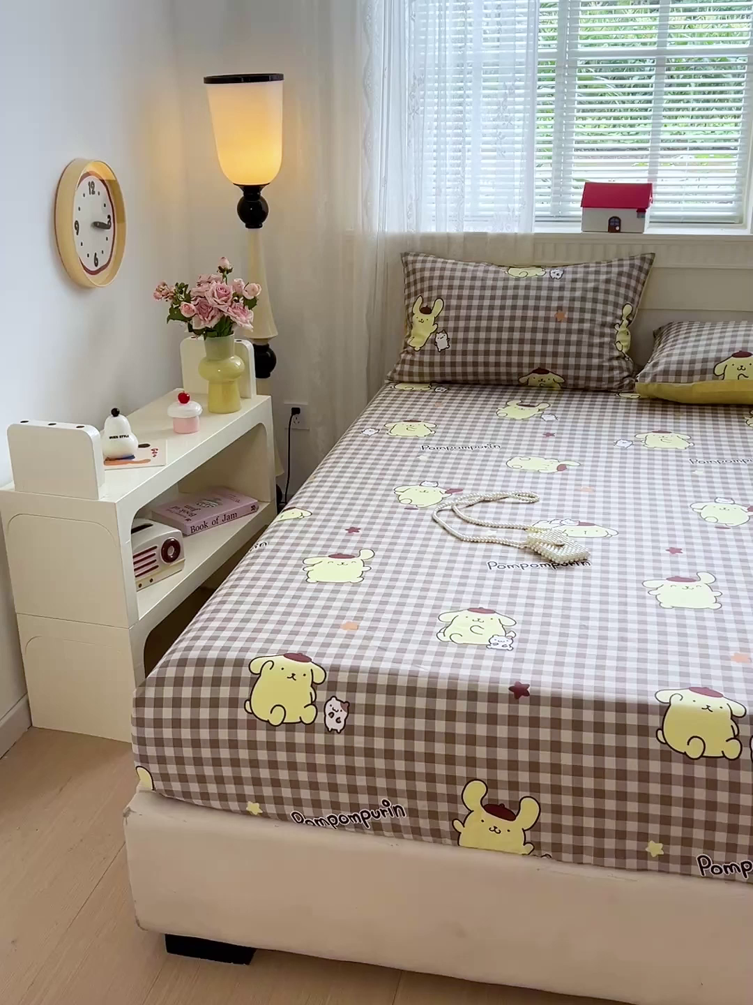 91家纺网 家纺一手货源 找家纺 名兮家居 2025新款全棉纯棉13372经典奥特曼-三丽鸥成人床床笠单件单床笠【含防伪标】 焦糖布丁狗