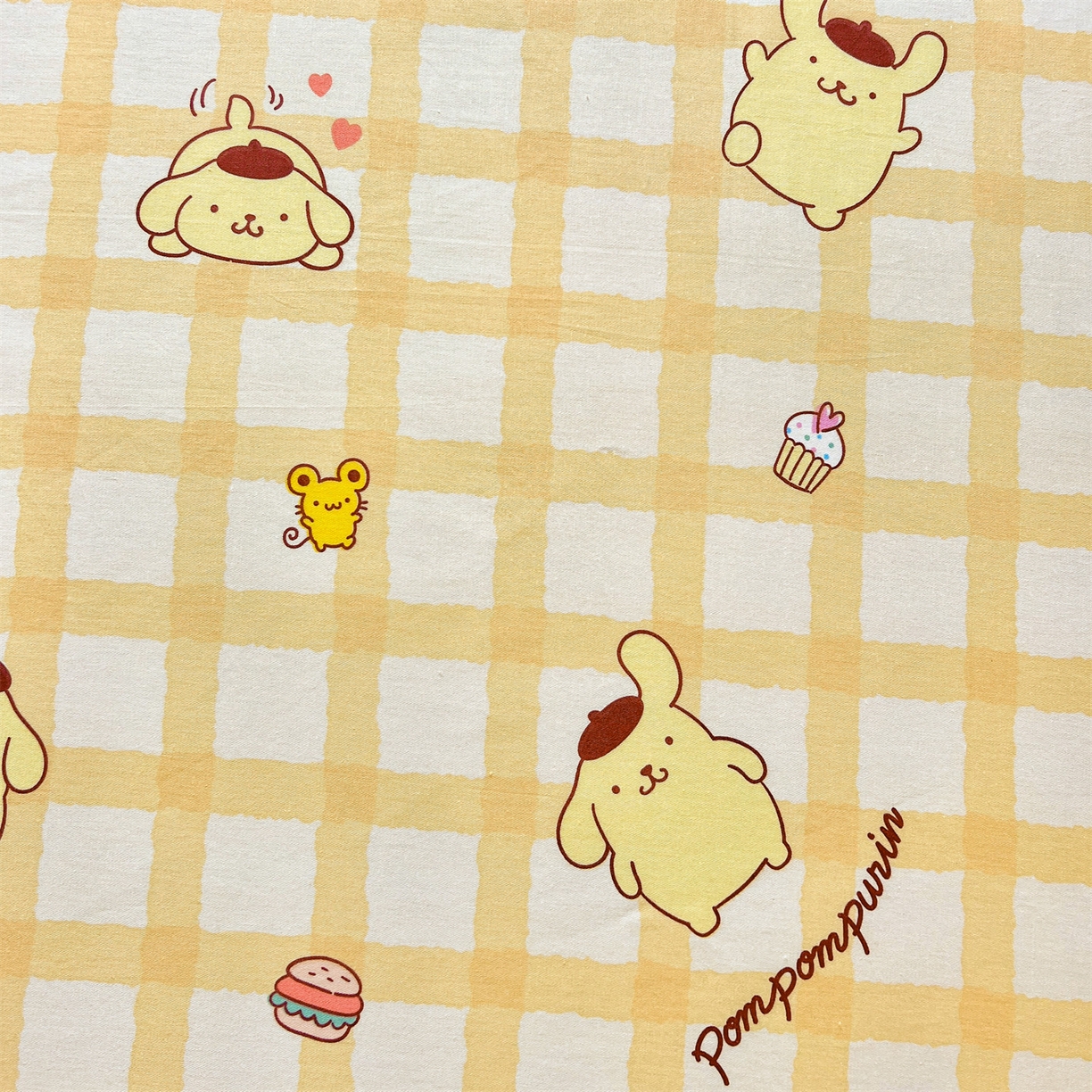 91家纺网 家纺一手货源 找家纺 名兮家居 2025新款全棉纯棉13372经典奥特曼-三丽鸥成人床床笠单件单床笠【含防伪标】 可可布丁狗