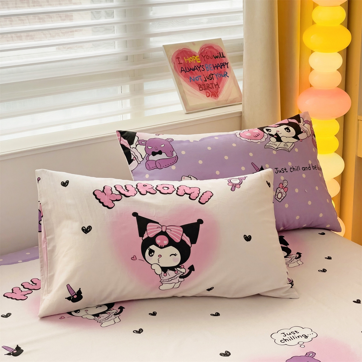 91家纺网 家纺一手货源 找家纺 名兮家居 2025新款全棉纯棉13372经典奥特曼-三丽鸥成人床床笠单件单床笠【含防伪标】 美美库洛米