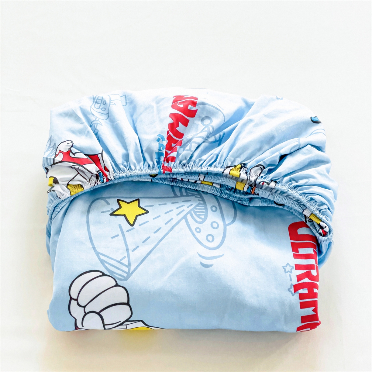 91家纺网 家纺一手货源 找家纺 名兮家居 2025新款全棉纯棉13372经典奥特曼-三丽鸥成人床床笠单件单床笠【含防伪标】 太空奥特曼