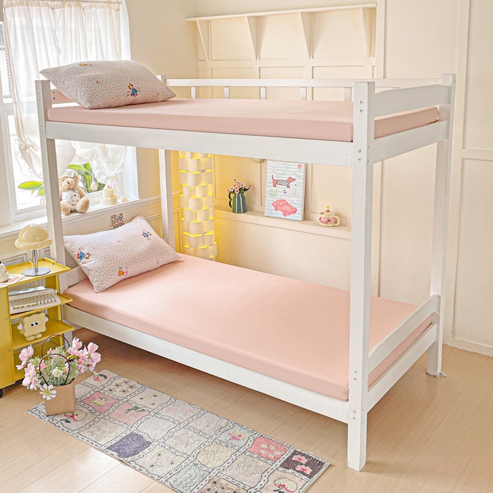 91家纺网 家纺一手货源 找家纺 2025直播云感学生宿舍床四件套水洗棉简约风小碎花被套床笠三四件套—单被套 花仙子