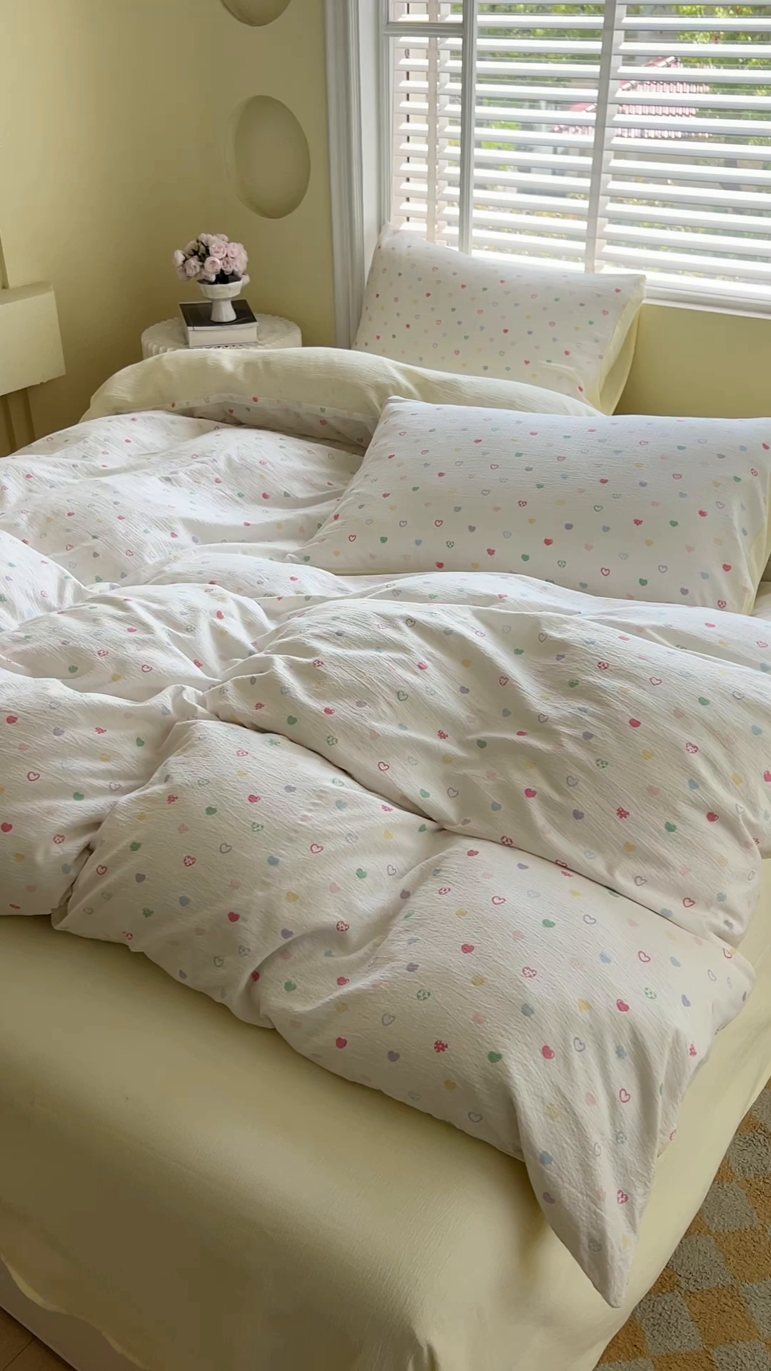 91家纺网 家纺一手货源 找家纺 森璐家纺 2025新款针织双层纱四件套-系列二 烂漫邂逅