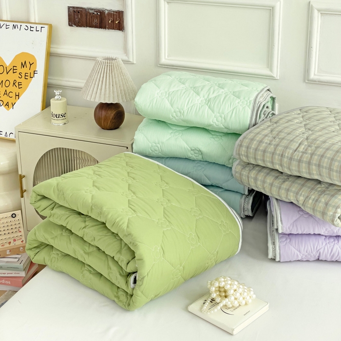 91家纺网 家纺一手货源 找家纺 （总）纽缦家纺 2025新款云朵棉加厚夹棉床垫床护垫