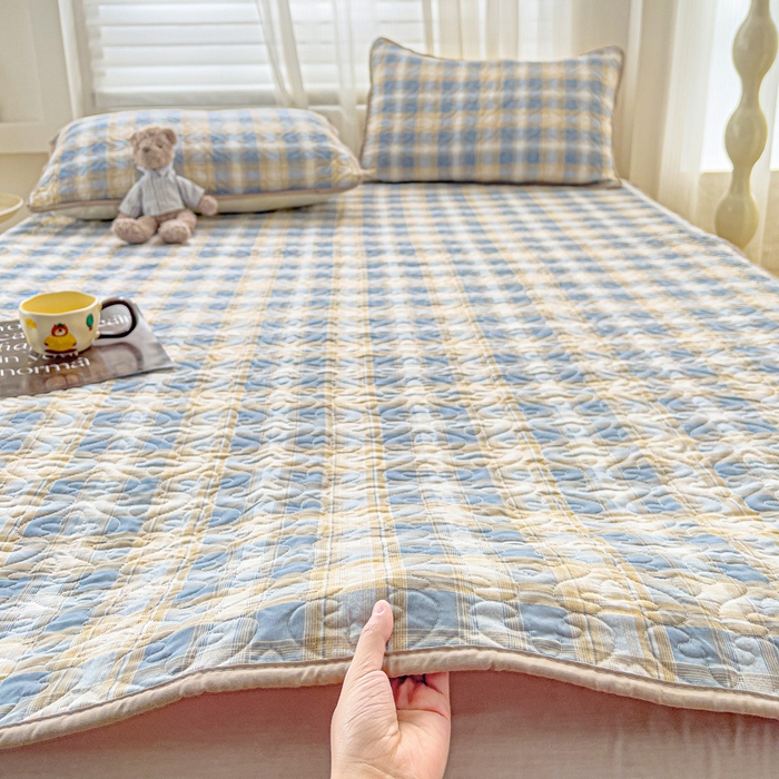 91家纺网 家纺一手货源 找家纺 （总）纽缦家纺 2025新款云朵棉加厚夹棉床垫床护垫