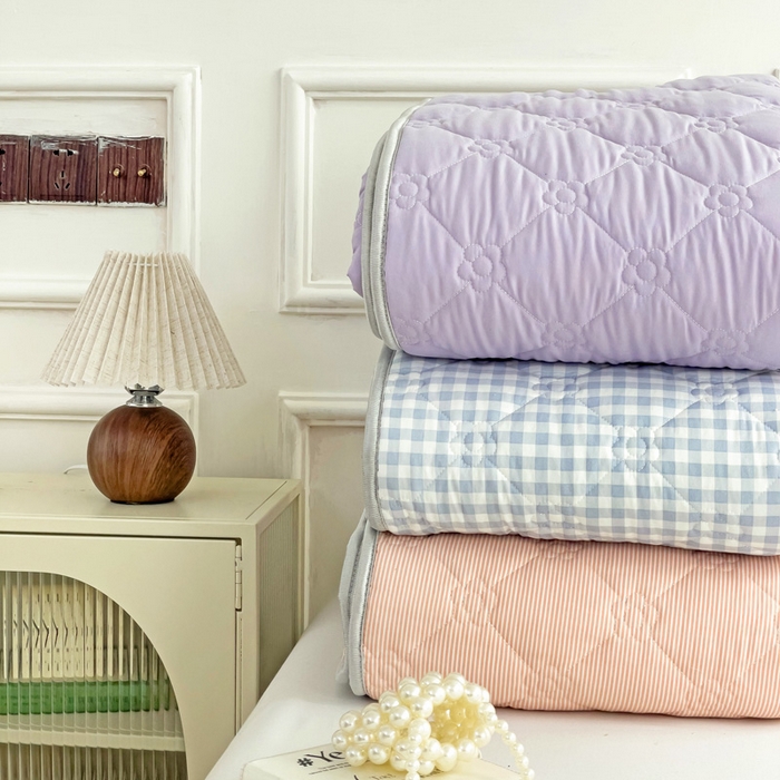 91家纺网 家纺一手货源 找家纺 纽缦家纺 2025新款云朵棉加厚夹棉床垫床护垫 组合图仅供展示