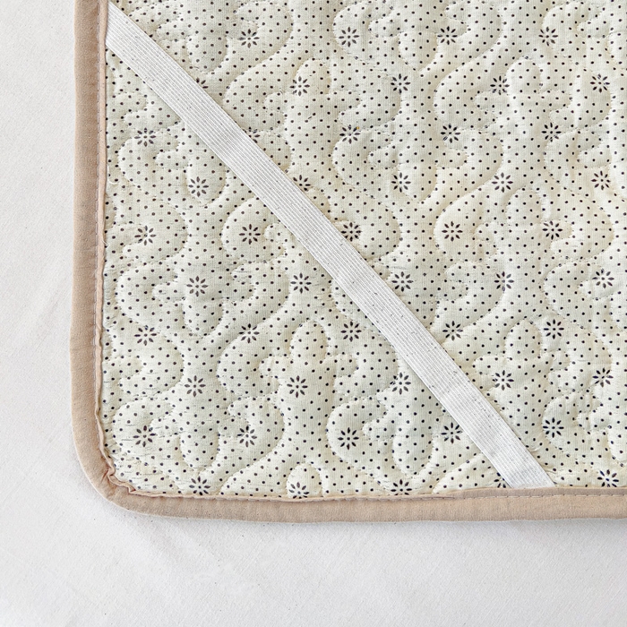 91家纺网 家纺一手货源 找家纺 纽缦家纺 2025新款云朵棉加厚夹棉床垫床护垫 薄荷汽水