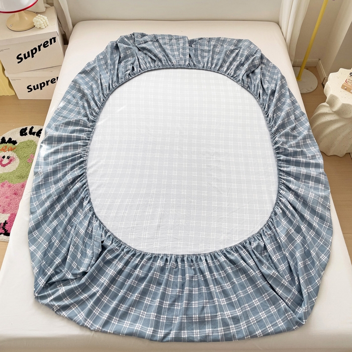 91家纺网 家纺一手货源 找家纺 纽缦家纺 2025新款云朵棉小清新单品床笠床笠单件单床笠 赴约