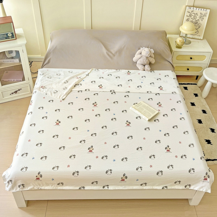 91家纺网 家纺一手货源 找家纺 （总）纽缦家纺 2025春夏新款A类水洗棉印花睡袋