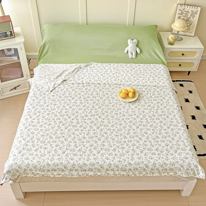 91家纺网 家纺一手货源 找家纺 （总）纽缦家纺 2025春夏新款A类水洗棉印花睡袋