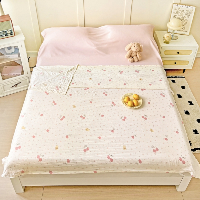 91家纺网 家纺一手货源 找家纺 （总）纽缦家纺 2025春夏新款A类水洗棉印花睡袋