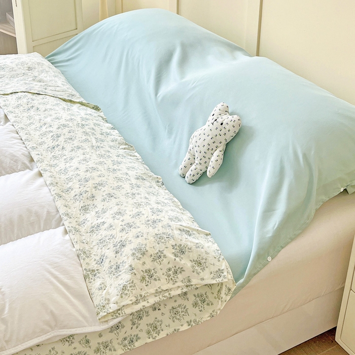 91家纺网 家纺一手货源 找家纺 纽缦家纺 2025春夏新款A类水洗棉印花睡袋 春日与玫瑰