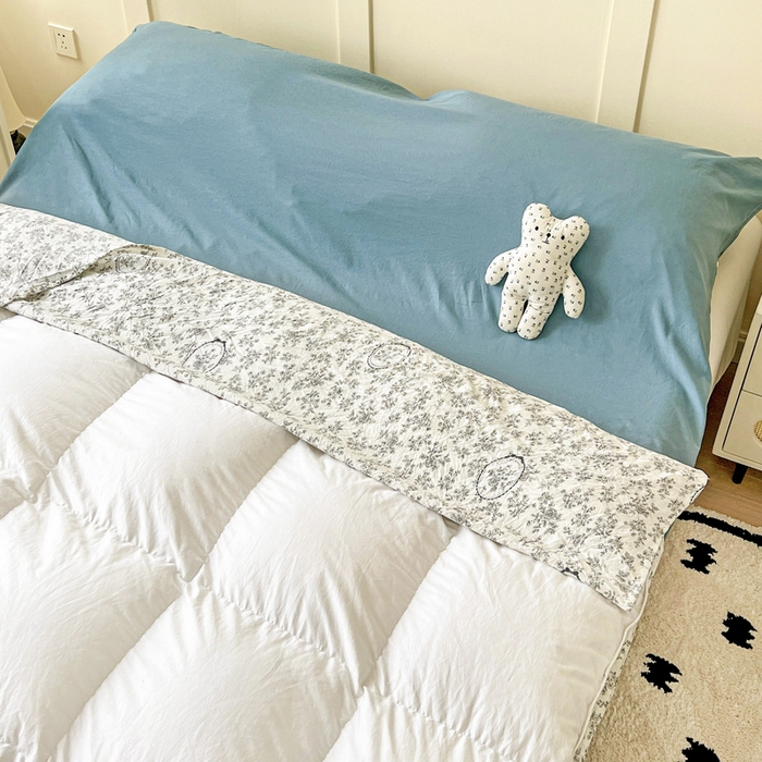 91家纺网 家纺一手货源 找家纺 纽缦家纺 2025春夏新款A类水洗棉印花睡袋 花宇时间