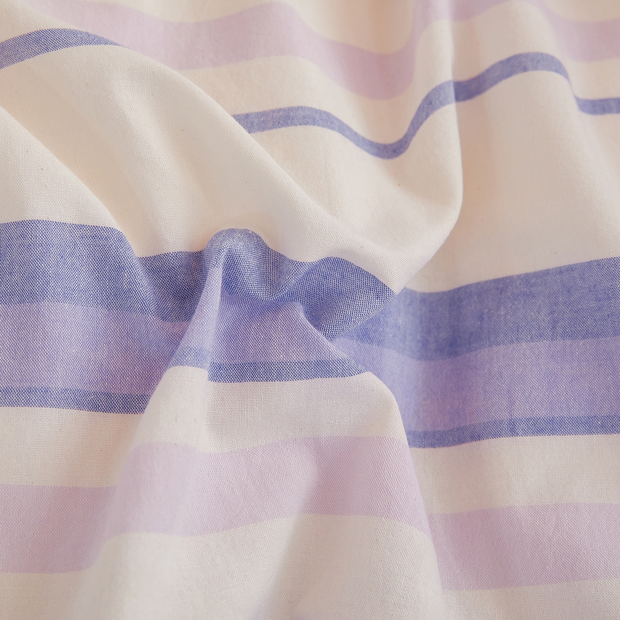 91家纺网 家纺一手货源 找家纺 吾诺2025新款 色织全棉学生组合大礼包三件套四件套 拉雯尔-紫