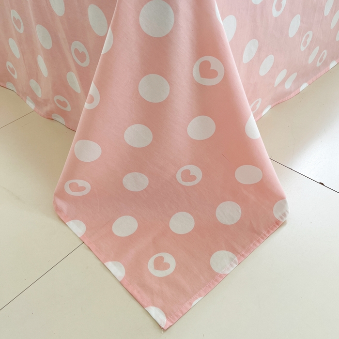 91家纺网 家纺一手货源 找家纺 金爱家2025新款三丽鸥正版授权卡通数码印花混搭纯棉印花系列四件套 棉三丽鸥-甜甜美乐蒂