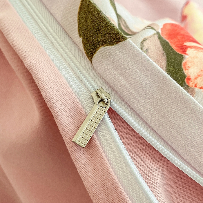 91家纺网 家纺一手货源 找家纺 格里芬家纺 2025全棉加厚磨毛数码印花四件套妮可-灰