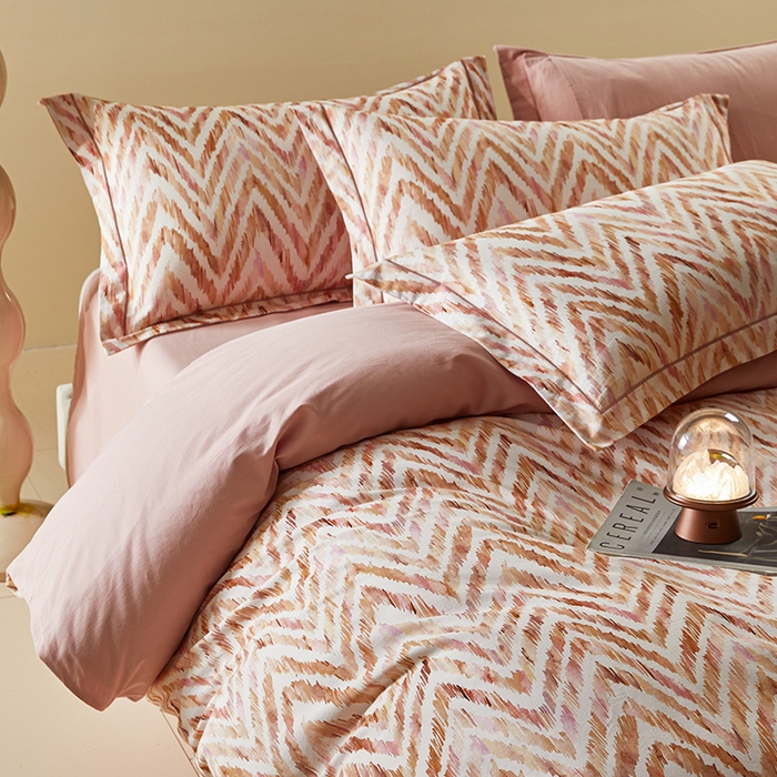 91家纺网 家纺一手货源 找家纺 格里芬家纺 2025全棉加厚磨毛数码印花四件套欧比亚