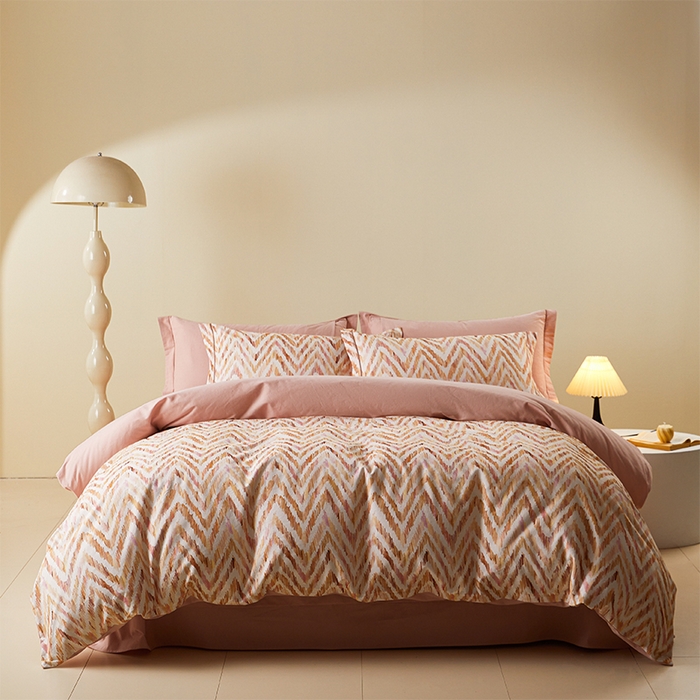 格里芬家纺 2025全棉加厚磨毛数码印花四件套欧比亚