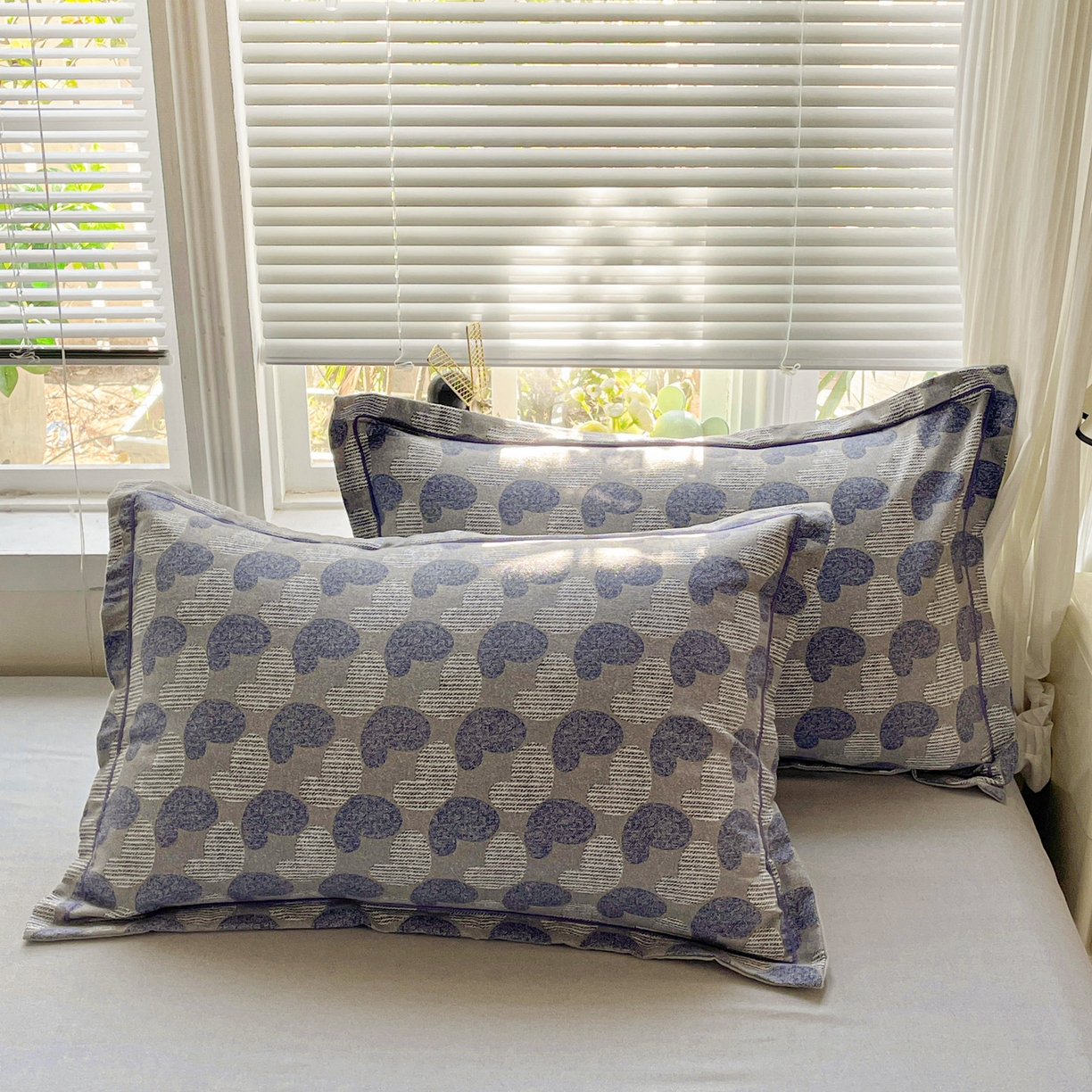 91家纺网 家纺一手货源 找家纺 纽缦家纺 2025新款全棉纯棉磨毛印花四件套 心愿