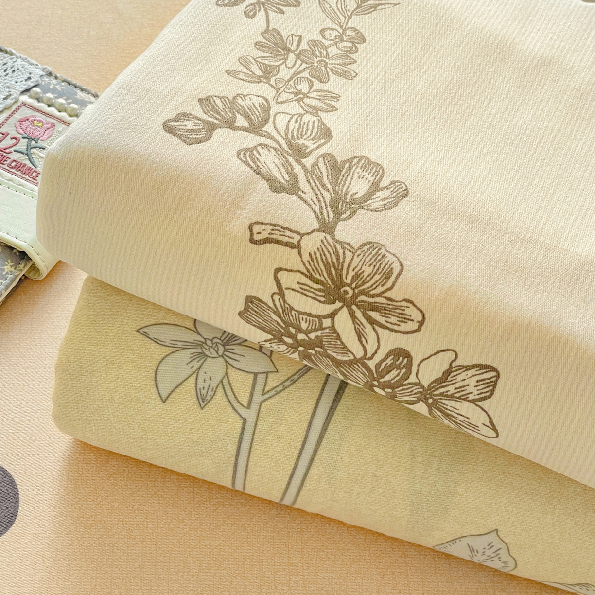 纽缦家纺 2025新款全棉纯棉磨毛印花单床单 床单单件 组合图仅供展示